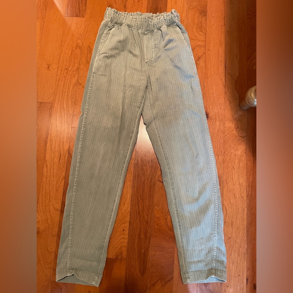 Green Gap pants